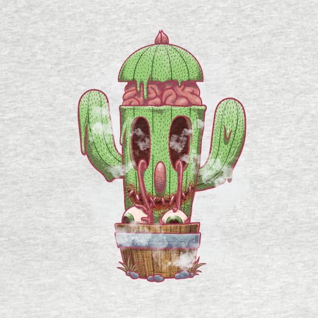 Zombie Cactus by TimeSkiff